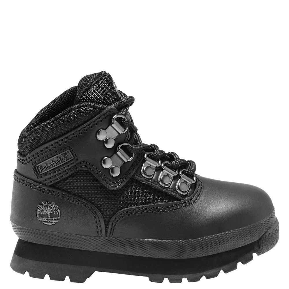 Timberland Μποτες Χιονιού Παιδικα Μαυρα - Toddler Euro Hiker - Greece 8263741-XT